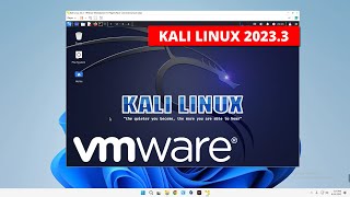 How to Install Kali Linux 20233 on VMWare Workstation Player [upl. by Stanwood]