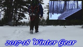 Winter Backpacking Gear Loadout for 2018  Osprey Exos 48L amp Hammock Setup [upl. by Yseulta]