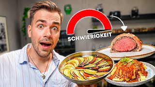 Ein Tag nur die SCHWIERIGSTEN Gerichte kochen 👨🏻‍🍳🥵 [upl. by Nicolis]