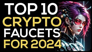 Top 10 Crypto Faucets For 2024 [upl. by Annoif]