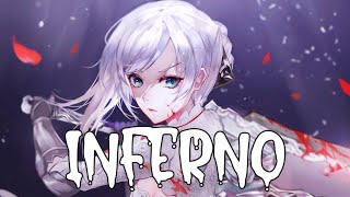 Nightcore  INFERNO Bella Poarch amp Sub Urban  Lyrics [upl. by Noslrac516]