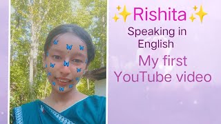 My first YouTubeHow to say little about yourself or introduce you on your first video in English [upl. by Clem]