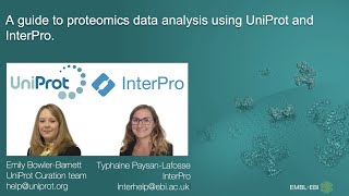 A guide to proteomics data analysis using UniProt and InterPro [upl. by Asserak226]