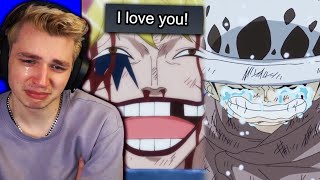 Laws backstory destroyed me one piece reaction [upl. by Milford]