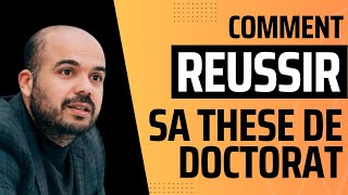 Réussir sa thèse de doctorat en 4 étapes Darija [upl. by Adniuqal684]