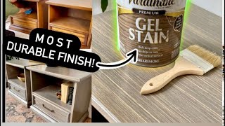 GEL STAIN OVER PAINT ☑️ WORKS ON ANY SURFACE [upl. by Anma]