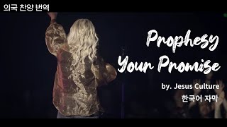 한국어자막 Prophesy Your Promise l Jesus Culture l 외국찬양번역 [upl. by Olenka]