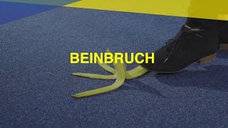 Beinbruch  MAUS Erste Hilfe Kurs  Video Tutorial [upl. by Fremont]