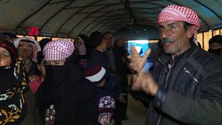 Syria Washokani camp complains high number of IDPs with humanitarian organizations absence [upl. by Saitam254]