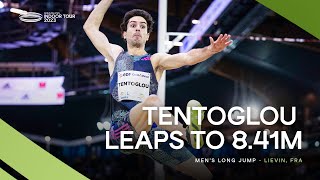 HUGE  Tentoglou 🇬🇷 triumphs in Lievin  World Indoor Tour 2023 [upl. by Efron]