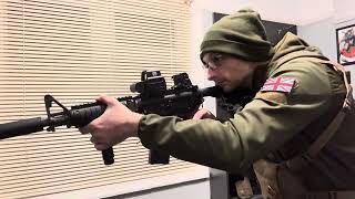 Airsoft Tokyo Marui MWS M4 CQBR Build [upl. by Retnuh]