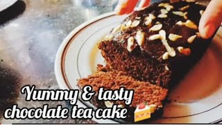 BAKERY STYLE CHOCOLATE TEA CAKE RECIPE  CHOCOLATE POUND CAKE RECIPE• [upl. by Mathews601]