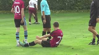 Bedales Vs Marlborough football school match goals [upl. by Nahraf]