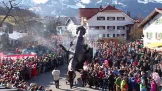 Faschingsumzug in Fischen im Allgäu [upl. by Drarehs]