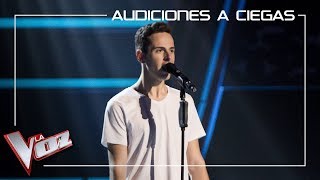 Edu Sánchez canta Ruido  Audiciones a ciegas  La Voz Antena 3 2019 [upl. by Yelrahc421]