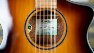 Breedlove ECO Discovery S Concert Edgeburst CE  Full Review amp Demo [upl. by Baxy]