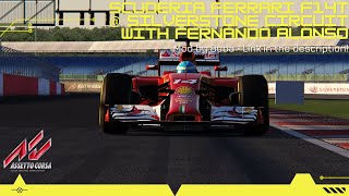 Assetto Corsa Scuderia Ferrari F14T  Silverstone Circuit with Fernando Alonso • Mod by Buba [upl. by Olenka]