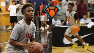 56 Chris Lykes Is Going To Be EXCITING To Watch At The U  Nike EYBL Highlights [upl. by Hendrika]