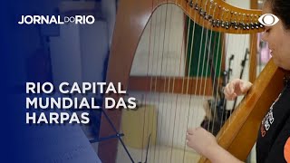 Festival de harpistas recebe músicos de 20 países [upl. by Merwin451]