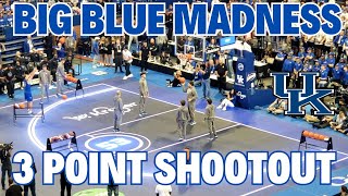 Kentucky Wildcats Basketball Big Blue Madness 3 Point Shootout Final Round [upl. by Lauder]