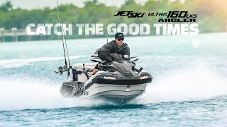 The AllNew 2025 Kawasaki Jet Ski Ultra 160LXS Angler  Official Video [upl. by Ennirak]