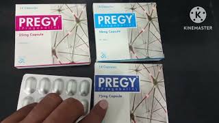 Pregy 25mg Capsule UsesPregy 50mg Capsule Pregy 75mg Capsule Pregy 100mg Pregy 150mgPregy 300mg [upl. by Darin]