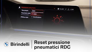 Birindelli Auto  Reset pressione pneumatici con sistema RDC [upl. by Merriam]