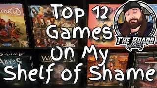 Top 12 Highest Rated Games on My Shelf of Shame [upl. by Atsyrhc77]