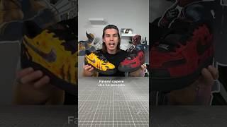 Nike AF1 custom Deadpool amp Wolverine‼️ deadpool deadpoolvswolverine sneakerhead [upl. by Hpesoj300]