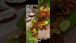 Best Seafood 🦞 Bar in London colombar nbwlondon ceylonseafood srilankanstyle shavalfood [upl. by Rennerb]