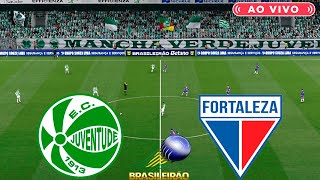 JUVENTUDE X FORTALEZA  AO VIVO COM IMAGENS DO BRASILEIRÃO SERIE A  ASSISTA AGORA  DIRETO DO PES21 [upl. by Anglim]