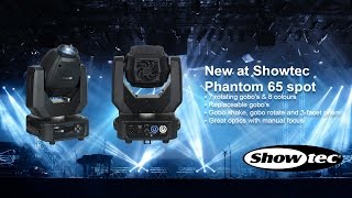 Showtec Phantom 65 Spot Productcode 40070 [upl. by Nitsrek975]