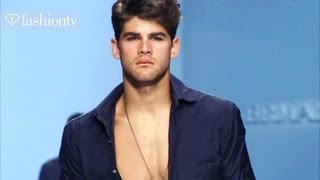 Ermanno Scervino Spring 2013 ft Francisco Lachowski  Milan Mens Fashion Week  FashionTV FMEN [upl. by Hernandez610]