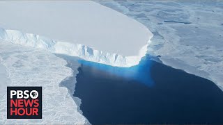 Scientists measure how quickly crucial Antarctica glacier is melting [upl. by Daffodil143]