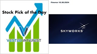 Skyworks Solutions Stock pick of the day investment passiveincome stockmarket investing stocks [upl. by Bicknell387]