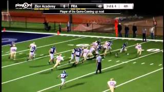 85 yard touchdown run by 27 Carter Clark of Franklin Road Academy [upl. by Xineohp131]