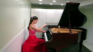 Tian Song Musical Arts student Austen Amley plays Beethoven Sonata in C Minor Op 10 No 1 1st Mvt [upl. by Aekerly]