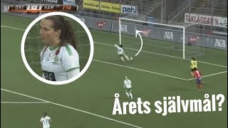 ROLIGASTE HÄNDELSERNA I SVENSK DAMFOTBOLL [upl. by Lizbeth]