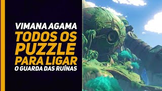 Genshin Impact Sumeru  Todos os Puzzles Dentro do Guarda das Ruínas Gigante  Baú Luxuoso [upl. by Lunneta922]