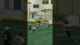 B Bucktooth Jr with the summer lacrosse highlight goal dives across the front of crease [upl. by Rekab]