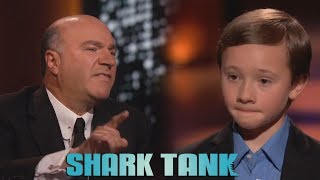 Kid gets DESTROYED on Shark Tank [upl. by Ynnij]