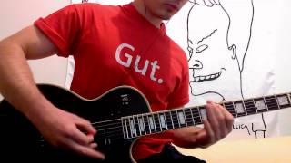 Disturbed  Who Guitar Cover Immortalized 2015 [upl. by Retnuh]