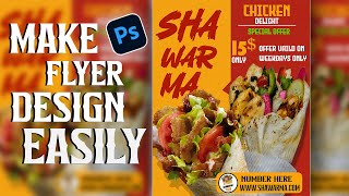 Flyer food social media poster design [upl. by Akinoj]