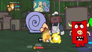 Castle Crashers Painter Boss [upl. by Aihsat271]