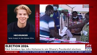 Election 2024 Fitch Solutions tips Mahama to win Ghanas Presidential elections  Election Brief [upl. by Eslud]