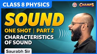 Sound Explained  Part 2  Characteristics of Sound  Class 8  Science  BYJUS [upl. by Ecnarepmet201]