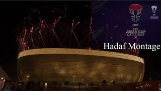 Hadaf by Fahad Al Hajjaji amp Humood AlKhudher AFC Asian Cup Qatar 2023 Montage [upl. by Comstock]