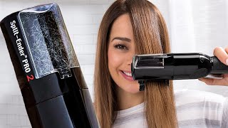 Does Split End Trimmer Actually Work Reviewing SPLITENDER PRO2 [upl. by Jacobo]