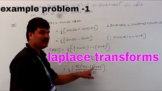 Laplace transform example problems [upl. by Jehovah]