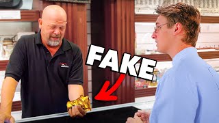 I Tricked Pawn Stars with a FAKE 2M Item [upl. by Darcia495]